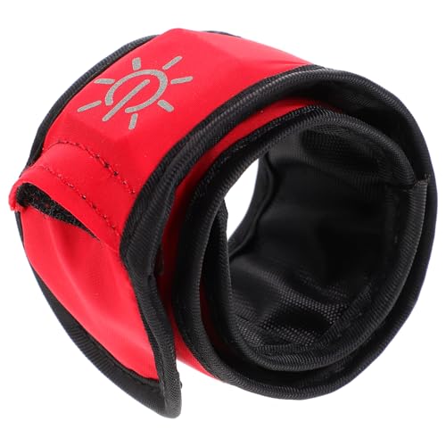 Happyyami Leuchtendes Armband Liste Led Lichter Rave-armbänder Party Armbinde Armschlaufe Accessoires Für Hochzeitsfeiern Nachtlauf-armband Sicherheitsarmband Nylon Rot Happyyami Leuchtendes Armband Liste Led Lichter Rave-armbänder Party Armbinde Armschlaufe Accessoires Für Hochzeitsfeiern Nachtlauf-armband Sicherheitsarmband Nylon Rot von Happyyami