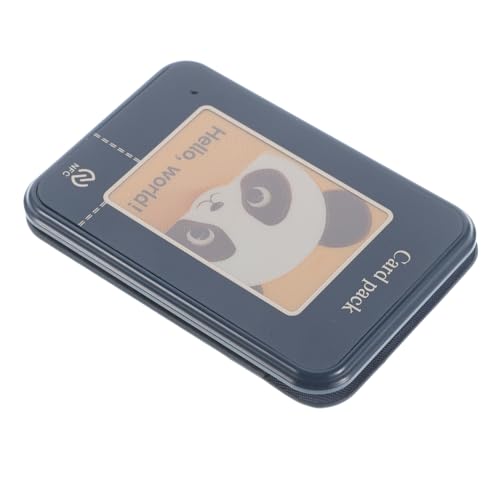 Happyyami Magnetischer Halter Handy-geldbörsenständer Klebrige Handytasche Handy Brieftasche Magnetischer Telefonständer Kartenhalter Für Handyhülle TPU Blue von Happyyami