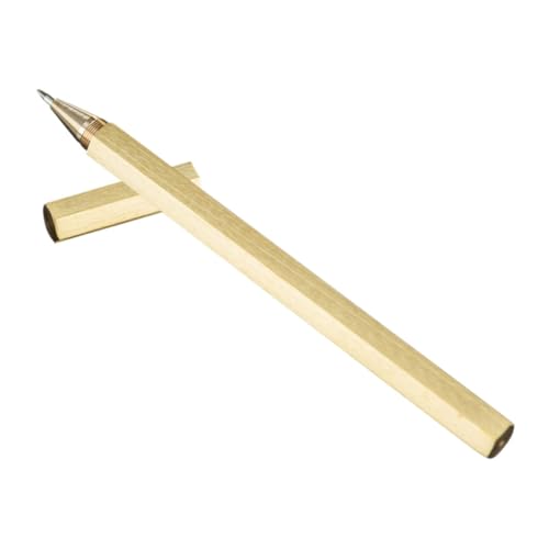 Happyyami Messingstift Ästhetische Stifte Gelstifte Löschbarer Stift Büro Schreibgel Gelstift Gelstift Schul Gelstift Gelstift Für Unterschriften Originelle Stifte Vintage von Happyyami