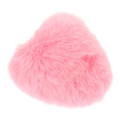 Happyyami Mikrofonabdeckungen aus Plüsch Schaumstoffüberzug Ärmel Vokal Karaoke Mikrofonabdeckungen für Mikrofone Mikrofon hülle Plüsch-Mikrofonabdeckungen Rosa von Happyyami