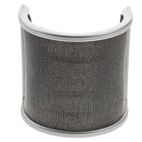 Happyyami Mikrofonfilter mikrofon schallschutz Mikrofon-Windschutzscheibe Mikrofon Aufnahme Filter Vokal Winddicht faltsieb tragbare Gesangskabine Popschutz für Mikrofon Metall Silver Happyyami Mikrofonfilter mikrofon schallschutz Mikrofon-Windschutzscheibe Mikrofon Aufnahme Filter Vokal Winddicht faltsieb tragbare Gesangskabine Popschutz für Mikrofon Metall Silver von Happyyami