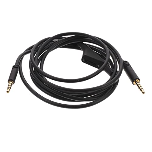 Happyyami Mikrofonkabel Ersatz Kopfhörer Schnüre Usb Prime-audiokabel Headset-kabel Kupfer-audiokabel Dekorativer Audiokabeldraht Audiokabel, Kabel Black Blanker Kupferdraht Happyyami Mikrofonkabel Ersatz Kopfhörer Schnüre Usb Prime-audiokabel Headset-kabel Kupfer-audiokabel Dekorativer Audiokabeldraht Audiokabel, Kabel Black Blanker Kupferdraht von Happyyami