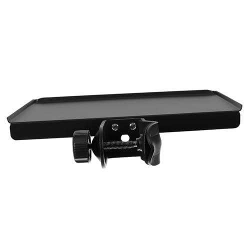 Happyyami Mobiler Ständerhalter Für Mikrofon Soundkartenfach Verstellbares Mikrofonständer Tablett Mit Großer Ablagefläche Für Live Streaming Fotografie Kompatibel Mit Verschiedenen von Happyyami