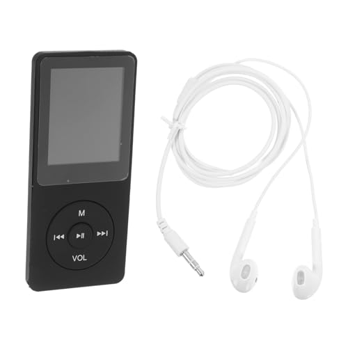 Happyyami Musikspieler Verlustfreier Mp3-player Mini-mp3-player Sprachrekorder Mini-musikplayer Verlustfreier Mediaplayer Verlustfreier Musikplayer Acrylspiegel Black von Happyyami