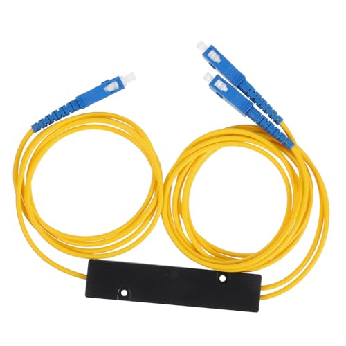 Happyyami Optisches Kabel für Tv Splitter Sc Apc Anschlussdose Schnelle Stabile Übertragung Langlebiges Einfaches Design von Happyyami