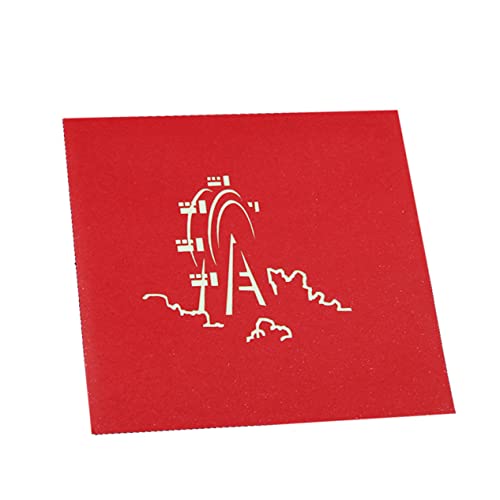 Happyyami Riesenrad Grußkarte Kreative Partykarte Für Verschiedene Anlässe Umweltfreundliches Für Hochzeiten Jubiläen Und von Happyyami