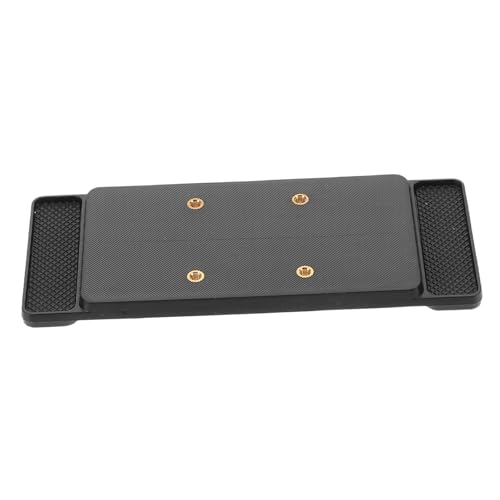 Happyyami Rückwand des Fahrrekorders Auto-snap-Platte Antriebsschnappplatte Drehbarer Autospiegelhalter Feste Schnappplatte des Recorders Dashcam Fürs Auto Black Abs von Happyyami