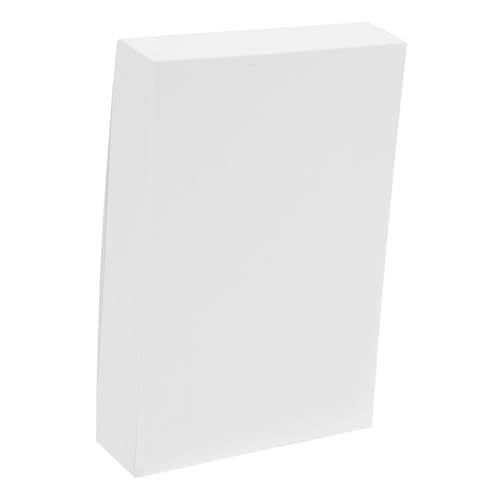 Happyyami Schreibblock Kleiner Notizblock Server-notizblöcke Memo -pads Beachten Sie Pads Notizen Abkratzen Notizbilder Kratzpad Einkaufslisten-notizblock Papier Weiß von Happyyami