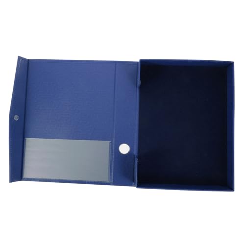 Happyyami Schreibtisch Organizer Aus PU Dokumentenablage Mit Einfacher Reinigung Langlebig Und Praktisch Für Büromaterial Und Lernzubehör Blauer Aktenhalter Happyyami Schreibtisch Organizer Aus PU Dokumentenablage Mit Einfacher Reinigung Langlebig Und Praktisch Für Büromaterial Und Lernzubehör Blauer Aktenhalter von Happyyami