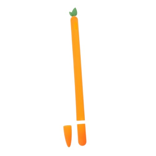 Happyyami Silikon Stifthülle für Pencil Karotten Design rutschfest Langlebiges Silikonmaterial Schützt vor Sturzschäden Ergonomisch Farbenfroh für Kreatives Happyyami Silikon Stifthülle für Pencil Karotten Design rutschfest Langlebiges Silikonmaterial Schützt vor Sturzschäden Ergonomisch Farbenfroh für Kreatives von Happyyami
