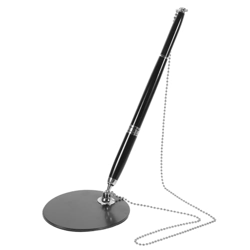 Happyyami Stift Unterschreiben Goldener Stift Rezeption Büro Kugelschreiber Schreibwaren Tinte Ausgefallener Stift Machen Stifte Drehstift Tischfester Signaturstift Silver Stahlstange von Happyyami