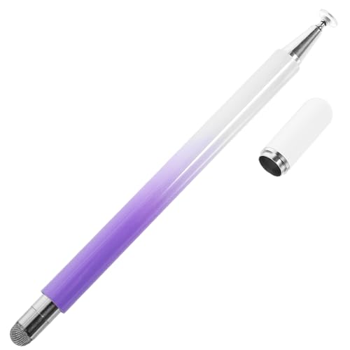 Happyyami Stift für Telefon Tipps Tablette Eingabestifte für Berührungsbildschirme tragbar Pen für Tablet Stift für Tablet Telefon kapazitiver Stift universeller Stift Metall Violett von Happyyami