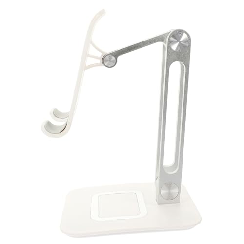 Happyyami Tablet-Halter Zelle einstellbar handyhalterung Telefon-Tablet-Ständer Desktop -Telefonhalter Telefonständer aus Metall Desktop-Telefonhalterständer Mobiltelefonständer Eisen Weiß Happyyami Tablet-Halter Zelle einstellbar handyhalterung Telefon-Tablet-Ständer Desktop -Telefonhalter Telefonständer aus Metall Desktop-Telefonhalterständer Mobiltelefonständer Eisen Weiß von Happyyami