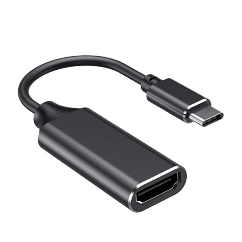 Happyyami USB C Zu Kabel Adapter Typ C Konvertierungsleitung Für Computer Und Mobilgeräte Schwarz Hochwertige Videoübertragung Für Tv Und Monitor von Happyyami
