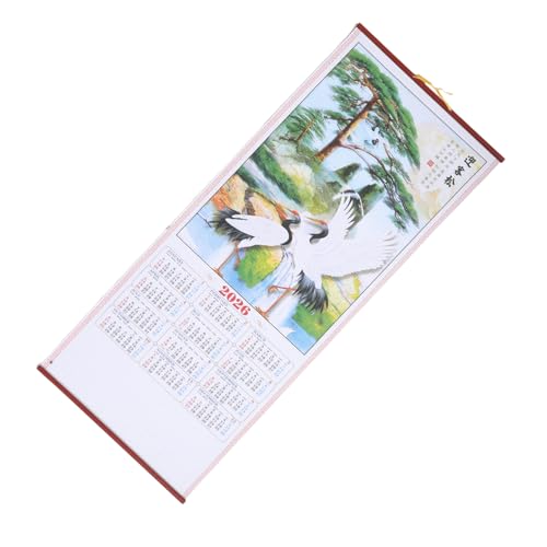 Happyyami Wandkalender 2026, Chinesischer Kalender, Sternzeichen, Jahr, Wandkalender, Chinesische Neujahrsrolle Für Heimdekoration Und Feng Shui Happyyami Wandkalender 2026, Chinesischer Kalender, Sternzeichen, Jahr, Wandkalender, Chinesische Neujahrsrolle Für Heimdekoration Und Feng Shui von Happyyami