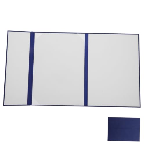 Happyyami Zertifikatshülle dreifach gefaltete Zertifikatsinhaber Zertifikatordner Ordner für Zertifikat dreifach gefaltete Patientenbescheinigung dreifach gefalteter Ordner Papier Blau Happyyami Zertifikatshülle dreifach gefaltete Zertifikatsinhaber Zertifikatordner Ordner für Zertifikat dreifach gefaltete Patientenbescheinigung dreifach gefalteter Ordner Papier Blau von Happyyami