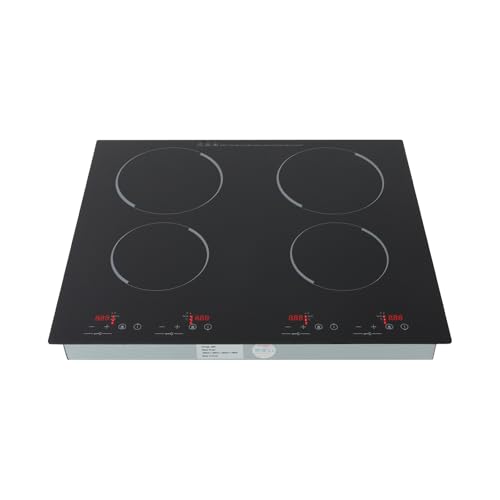 HarBin-Star 4 Zonen Glaskeramikkochfeld, 6000W Kochfeld 60cm Induktion mit Sensor Touch Control, Einbaukochfeld, Rahmenlos, für Teekannen, Aluminiumtöpfe, Glastöpfe usw. HarBin-Star 4 Zonen Glaskeramikkochfeld, 6000W Kochfeld 60cm Induktion mit Sensor Touch Control, Einbaukochfeld, Rahmenlos, für Teekannen, Aluminiumtöpfe, Glastöpfe usw. von HarBin-Star