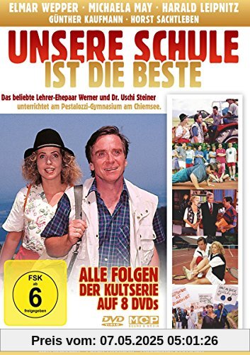 Unsere Schule ist die Beste - alle Folgen der Serie (1-16) auf 8 DVDs von Harald Leipnitz