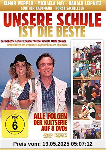 Unsere Schule ist die Beste - alle Folgen der Serie (1-16) auf 8 DVDs von Harald Leipnitz