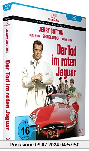 Jerry Cotton - Tod im roten Jaguar (Filmjuwelen) [Blu-ray] von Harald Reinl