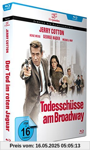 Jerry Cotton - Todesschüsse am Broadway (Filmjuwelen) [Blu-ray] von Harald Reinl