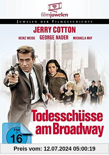 Jerry Cotton - Todesschüsse am Broadway (Filmjuwelen) [DVD] von Harald Reinl
