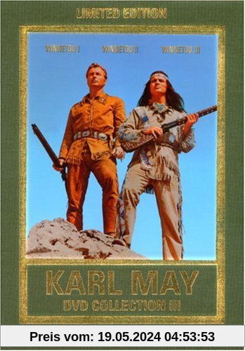 Karl May DVD-Collection 3 (Winnetou I/Winnetou II/Winnetou III) (3 DVDs) [Limited Edition] von Harald Reinl