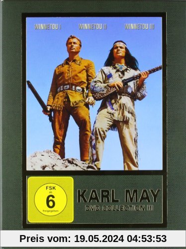 Karl May DVD-Collection 3 (Winnetou I / Winnetou II / Winnetou III) (3 DVDs) [Limited Edition] von Harald Reinl