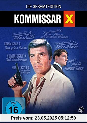 Kommissar X - Die Gesamtedition: Alle 7 Filme [7 DVDs] von Harald Reinl