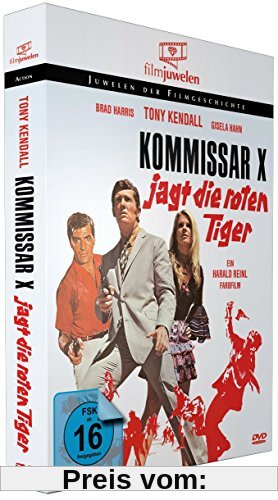 Kommissar X jagt die roten Tiger (Filmjuwelen) [DVD] von Harald Reinl