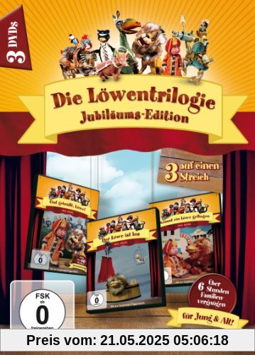 Augsburger Puppenkiste - Die Löwentrilogie - Jubiläums-Edition [3 DVDs] von Harald Schäfer