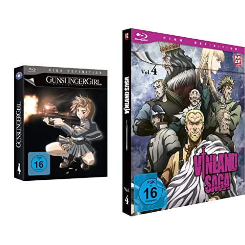 Gunslinger Girl - Staffel 1 - Gesamtausgabe - [Blu-ray] Collector's Edition & Vinland Saga - Vol. 4 - [Blu-ray] von Hardball Films (Crunchyroll GmbH)