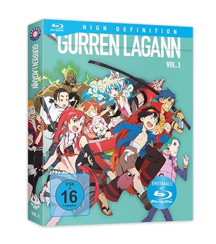 Gurren Lagann - Vol.1 - [Blu-ray] von Hardball Films (Crunchyroll GmbH)
