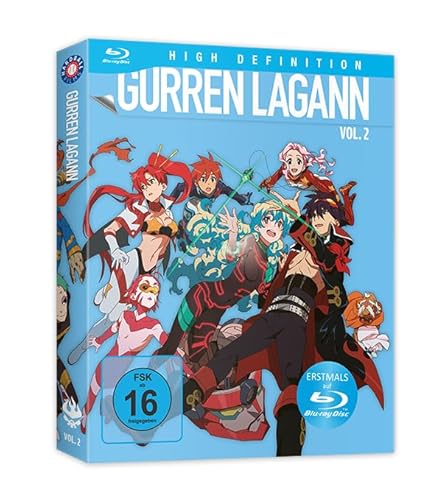 Gurren Lagann - Vol.2 - [Blu-ray] von Hardball Films (Crunchyroll GmbH)
