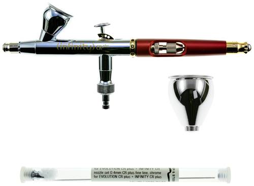 Harder & Steenbeck 126544 Double Action Airbrush-Pistole Düsen-Ø 0.15 u. 0.4mm von Harder & Steenbeck