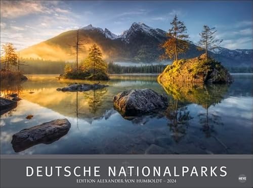Deutsche Nationalparks - Edition Alexander von Humboldt - Kalender 2024 - Heye-Verlag - Fotokalender mit atemberaubenden Fotos - Wandkalender 78 cm x 58 cm von Harenberg