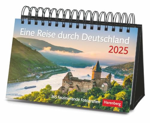 Eine Reise durch Deutschland Premiumkalender 2025 - 365 faszinierende Fotografien: Tages-Tischkalender zum Umklappen, mit faszinierenden Eindrücken ... Hochwertiger Foto-Tischkalender 2025 Eine Reise durch Deutschland Premiumkalender 2025 - 365 faszinierende Fotografien: Tages-Tischkalender zum Umklappen, mit faszinierenden Eindrücken ... Hochwertiger Foto-Tischkalender 2025 von Harenberg