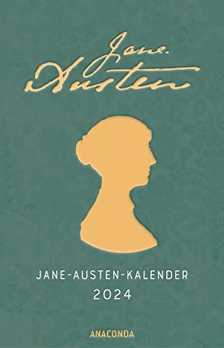 Jane Austen - Taschenkalender 2024 - Liebevoll gestaltet mit den klassischen Illustrationen von Hugh Thomson - Anaconda-Verlag - 1 Woche 2 Seiten - 9 cm x 14 cm von Harenberg