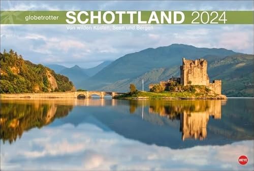 Schottland Globetrotter - Kalender 2024 - Von wilden Küsten, Seen und Bergen - Heye-Verlag - Wandkalender mit fantastischen Fotos - 58 cm x 39 cm Schottland Globetrotter - Kalender 2024 - Von wilden Küsten, Seen und Bergen - Heye-Verlag - Wandkalender mit fantastischen Fotos - 58 cm x 39 cm von Harenberg