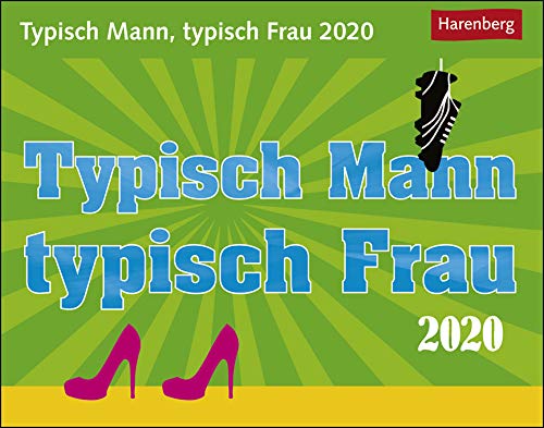 Typisch Mann, typisch Frau - Kalender 2020 - Harenberg-Verlag - Tagesabreisskalender - 14 cm x 11 cm Typisch Mann, typisch Frau - Kalender 2020 - Harenberg-Verlag - Tagesabreisskalender - 14 cm x 11 cm von Harenberg