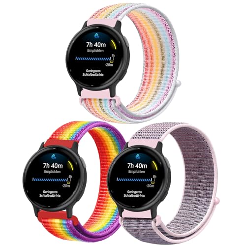 Harikiri 18 mm Nylon Armband mit Garmin Venu 3S/Venu 2S/Vivoactive 4S/Vicomove 3S/Active S/Forerunner 265S/255S/255S Music,Fossil Women's Gen 6 42mm/5E 42mm/Women's Gen 4 Sport Harikiri 18 mm Nylon Armband mit Garmin Venu 3S/Venu 2S/Vivoactive 4S/Vicomove 3S/Active S/Forerunner 265S/255S/255S Music,Fossil Women's Gen 6 42mm/5E 42mm/Women's Gen 4 Sport von Harikiri