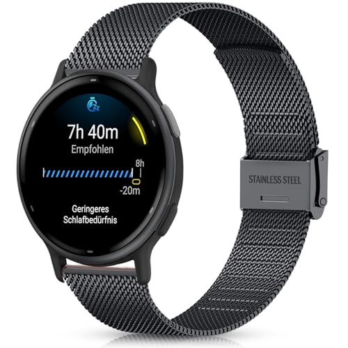 Harikiri 18 mm Metall Armband mit Garmin Venu 3S/Venu 2S/Vivoactive 4S/Vicomove 3S/Active S/Forerunner 265S/255S/255S Music,Fossil Women's Gen 6 42mm/5E 42mm/Women's Gen 4 Sport Harikiri 18 mm Metall Armband mit Garmin Venu 3S/Venu 2S/Vivoactive 4S/Vicomove 3S/Active S/Forerunner 265S/255S/255S Music,Fossil Women's Gen 6 42mm/5E 42mm/Women's Gen 4 Sport von Harikiri