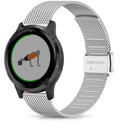 Harikiri 18 mm Metall Armband mit Garmin Venu 3S/Venu 2S/Vivoactive 4S/Vicomove 3S/Active S/Forerunner 265S/255S/255S Music,Fossil Women's Gen 6 42mm/5E 42mm/Women's Gen 4 Sport Harikiri 18 mm Metall Armband mit Garmin Venu 3S/Venu 2S/Vivoactive 4S/Vicomove 3S/Active S/Forerunner 265S/255S/255S Music,Fossil Women's Gen 6 42mm/5E 42mm/Women's Gen 4 Sport von Harikiri
