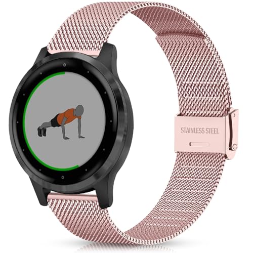 Harikiri 18 mm Metall Armband mit Garmin Venu 3S/Venu 2S/Vivoactive 4S/Vicomove 3S/Active S/Forerunner 265S/255S/255S Music,Fossil Women's Gen 6 42mm/5E 42mm/Women's Gen 4 Sport Harikiri 18 mm Metall Armband mit Garmin Venu 3S/Venu 2S/Vivoactive 4S/Vicomove 3S/Active S/Forerunner 265S/255S/255S Music,Fossil Women's Gen 6 42mm/5E 42mm/Women's Gen 4 Sport von Harikiri