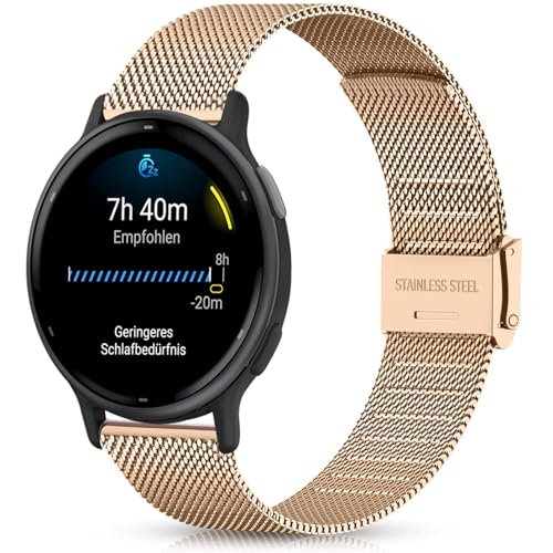 Harikiri 18 mm Metall Armband mit Garmin Venu 3S/Venu 2S/Vivoactive 4S/Vicomove 3S/Active S/Forerunner 265S/255S/255S Music,Fossil Women's Gen 6 42mm/5E 42mm/Women's Gen 4 Sport Harikiri 18 mm Metall Armband mit Garmin Venu 3S/Venu 2S/Vivoactive 4S/Vicomove 3S/Active S/Forerunner 265S/255S/255S Music,Fossil Women's Gen 6 42mm/5E 42mm/Women's Gen 4 Sport von Harikiri