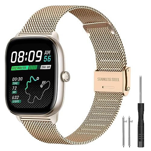 Harikiri 20mm Metall Armband mit Garmin Vivoactive 5/Vivomove 3 40mm/Vivoactive 3/3 Music,Garmin Venu/Venu 2 Plus/Venu Sq/Sq 2/Sq Music/Sq 2 Music/Vivomove/Vivomove HR/Luxe 42mm Harikiri 20mm Metall Armband mit Garmin Vivoactive 5/Vivomove 3 40mm/Vivoactive 3/3 Music,Garmin Venu/Venu 2 Plus/Venu Sq/Sq 2/Sq Music/Sq 2 Music/Vivomove/Vivomove HR/Luxe 42mm von Harikiri