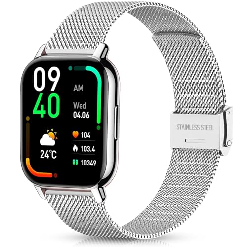 Harikiri Metall Armband Kompatibel mit Popglory P66,22 mm Edelstahlband für Nerunsa P66D,Donerton T50S/T50H,TOOBUR/ENOMIR/Yoever/Gydom/Poounur/RUIMEN IDW13/IDW16/IDW18/IDW19/BW0/LW51/LW11/LW83 Harikiri Metall Armband Kompatibel mit Popglory P66,22 mm Edelstahlband für Nerunsa P66D,Donerton T50S/T50H,TOOBUR/ENOMIR/Yoever/Gydom/Poounur/RUIMEN IDW13/IDW16/IDW18/IDW19/BW0/LW51/LW11/LW83 von Harikiri