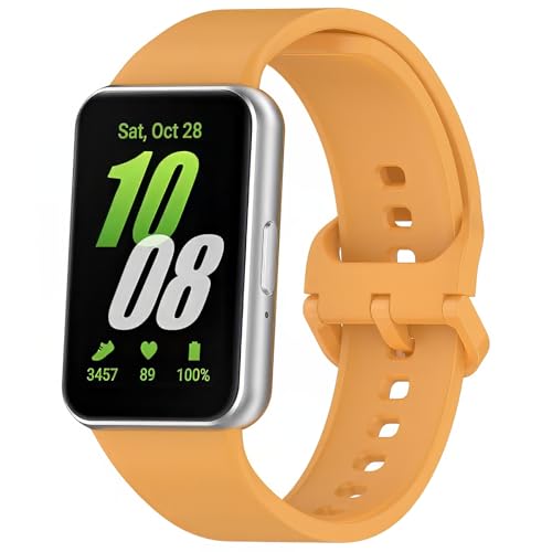 Harikiri Silikon Armband mit Samsung Galaxy Fit 3,Ersatz Weiches Silikon Sport Uhrenarmband für Samsung Galaxy Fit 3 SM-R390,Damen und Herren Harikiri Silikon Armband mit Samsung Galaxy Fit 3,Ersatz Weiches Silikon Sport Uhrenarmband für Samsung Galaxy Fit 3 SM-R390,Damen und Herren von Harikiri