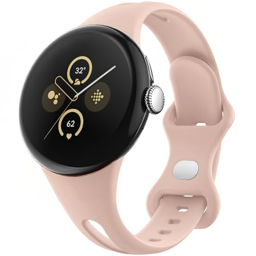 Harikiri Silikon Uhrenarmband mit Google Pixel Watch 3 41mm/2/1,Schlankes dünnes schmales Ersatz Sport Armband für Google Pixel Watch 3 41mm/2/1,Damen und Herren Harikiri Silikon Uhrenarmband mit Google Pixel Watch 3 41mm/2/1,Schlankes dünnes schmales Ersatz Sport Armband für Google Pixel Watch 3 41mm/2/1,Damen und Herren von Harikiri