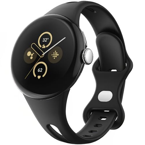 Harikiri Silikon Uhrenarmband mit Google Pixel Watch 3 41mm/2/1,Schlankes dünnes schmales Ersatz Sport Armband für Google Pixel Watch 3 41mm/2/1,Damen und Herren Harikiri Silikon Uhrenarmband mit Google Pixel Watch 3 41mm/2/1,Schlankes dünnes schmales Ersatz Sport Armband für Google Pixel Watch 3 41mm/2/1,Damen und Herren von Harikiri